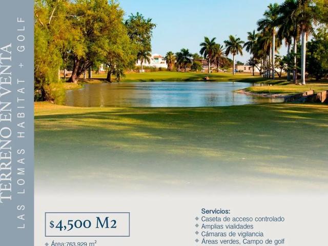 TERRENO EN VENTA LAS LOMAS HABITAT + GOLF