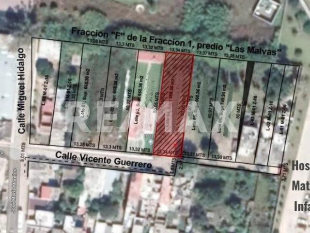Terreno en venta Las Malvas Revolución