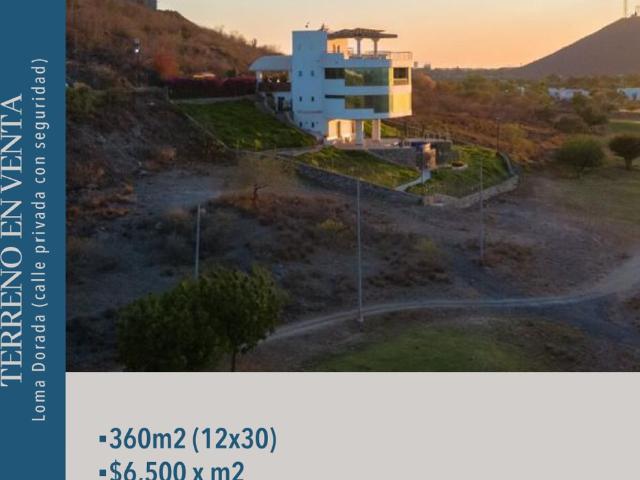 TERRENO EN VENTA LOMA DORADA