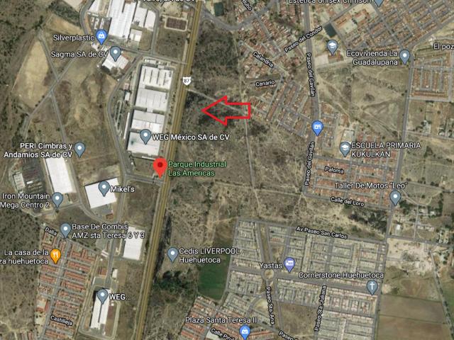 Terreno en Venta Parque Industrial las Ámericas Huehuetoca