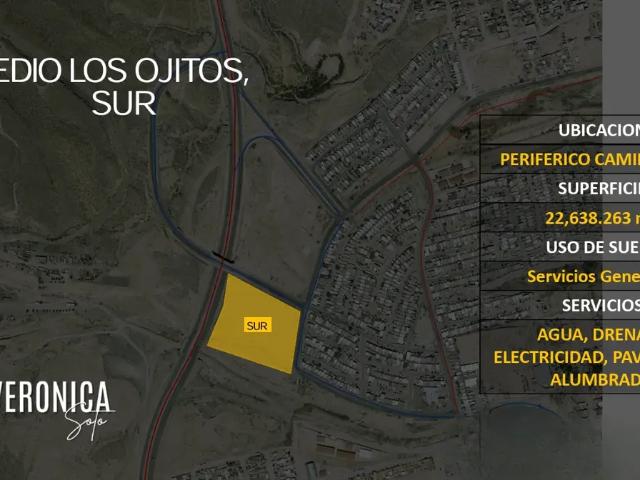 TERRENO EN VENTA | PREDIO LOS OJITOS SUR