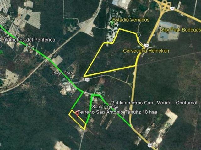 Terreno en venta propiedad privada San antonio Tehuiz Kanasin Merida 4