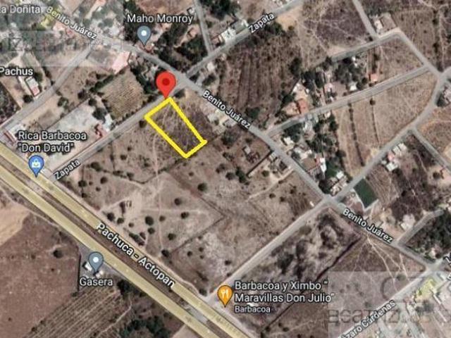 TERRENO EN VENTA, PROPIEDAD, SERVICIOS, EL ARENAL, HGO en