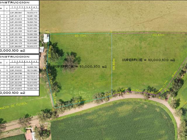 Terreno en venta, Rancho Las Palomas, Tototlán | CTV OP287