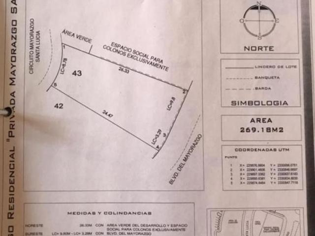 Terreno en venta Residencial Mayorazgo Sant Lucía