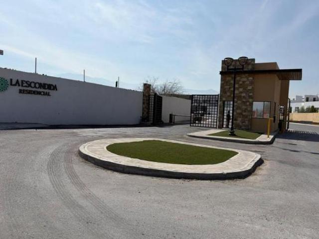 Terreno en Venta Residencial La Escondida con 258m2 superficie