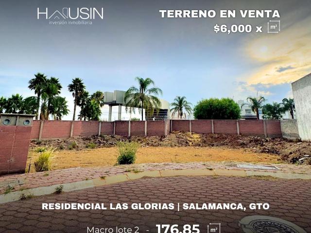 Terreno en VENTA, Residencial Las Glorias. Salamanca, Gto