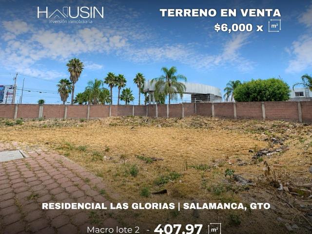 Terreno en VENTA, Residencial Las Glorias. Salamanca, Gto