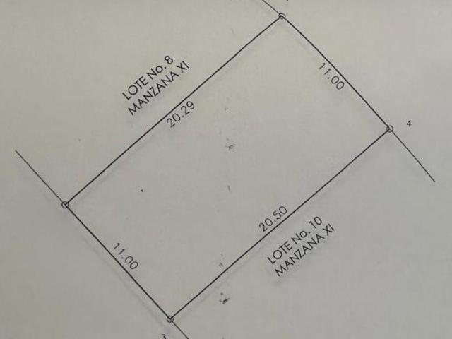 TERRENO EN VENTA RESIDENCIAL LAS HADAS 225 m2 / ZONA COUNTRY