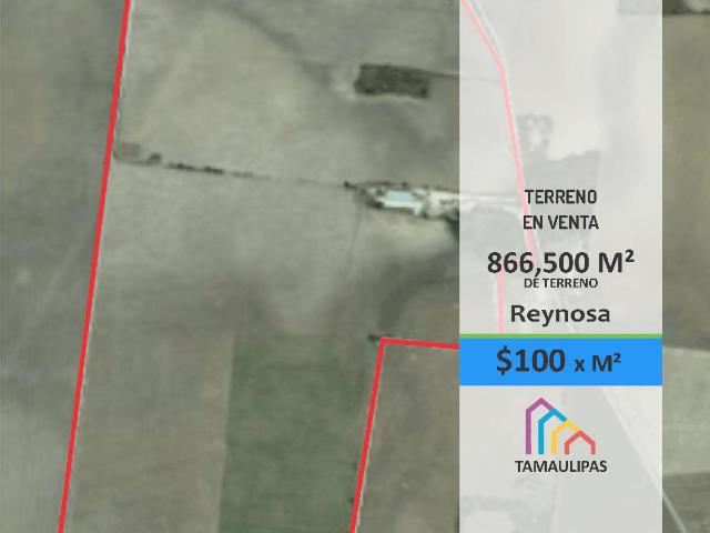 TERRENO EN VENTA REYNOSA TAMAULIPAS DE 86.65 Hect?reas