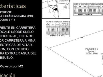 TERRENO EN VENTA SALIDA A NOGALES EN HERMOSILLO,SONORA