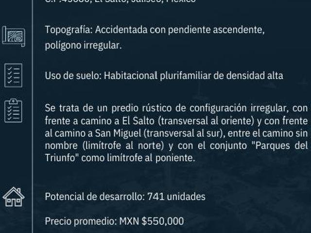 Terreno en Venta, Savanna, El Salto, Jalisco