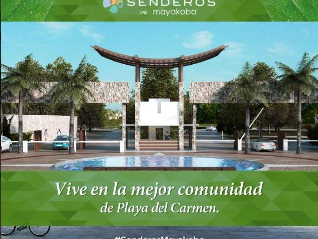 Terreno en venta ? Senderos de Ciudad Mayakoba