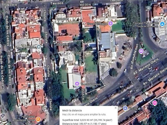 Terreno en Venta en Av. Mariano Otero de 3371 m2 a 1 cuadra de Plaza La Perla