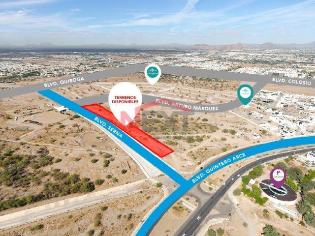 TERRENO EN VENTA SOBRE BLVD. SERNA
