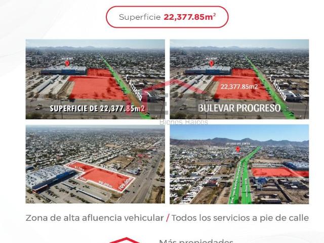 TERRENO EN VENTA SOBRE BLVD PROGRESO