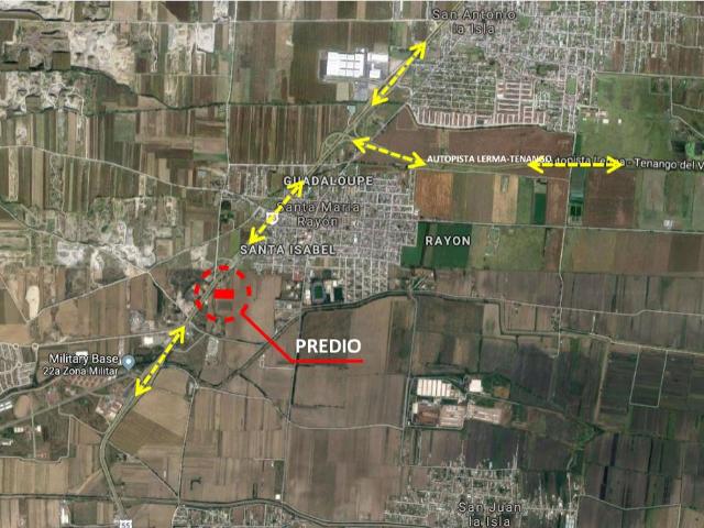 TERRENO EN VENTA SOBRE CORREDOR URBANO Y TUR?STICO EN SANTA MAR?A RAY?N