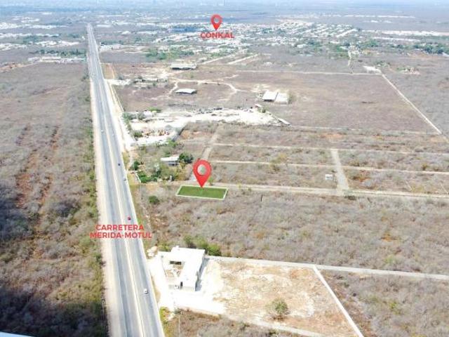 Terreno en venta sobre la carretera Mérida Motul