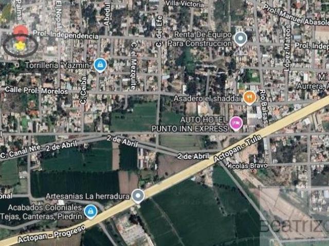 TERRENO EN VENTA TODO O EN PARTES CERRADA JAGUEY, POZO GRANDE, ACTOPAN, HGO