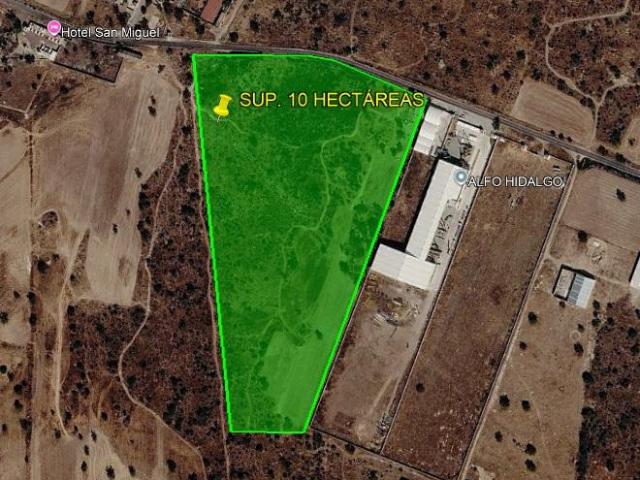 TERRENO EN VENTA TOLCAYUCA SAN MIGUEL EYACALCO HIDALGO.SUP. 10.5 HECT?REAS
