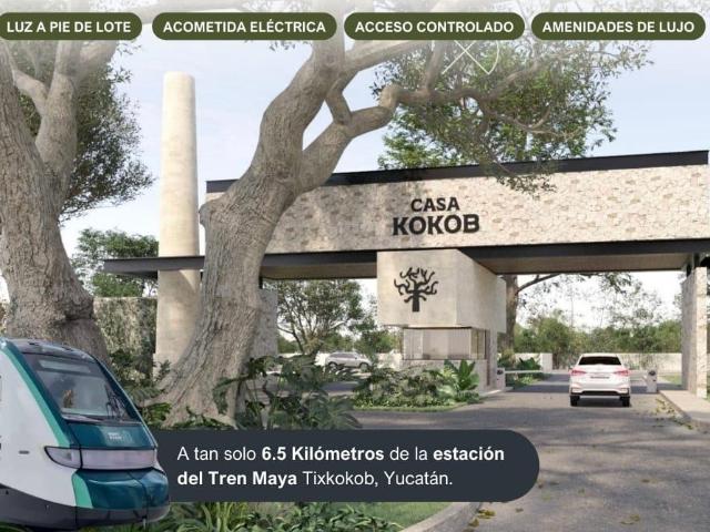 Terreno en Venta urbanizado Tixkokob Yucat?n