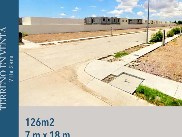 TERRENO EN VENTA VILLA SIENA
