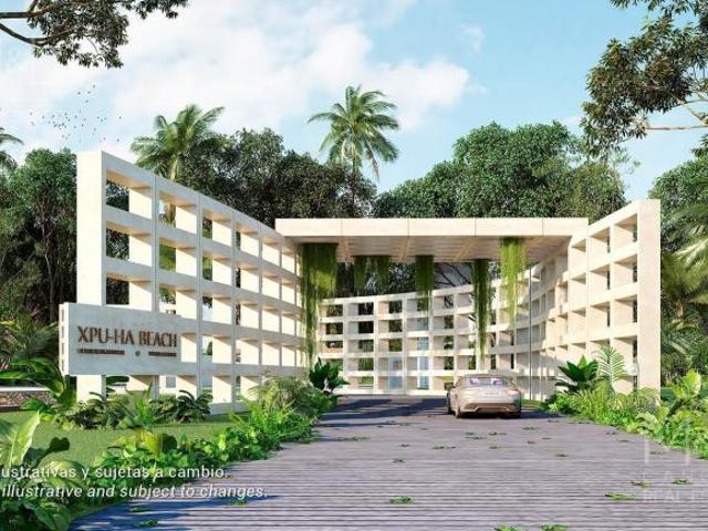 Terreno en Venta XPU HA BEACH PALMA 885 m2 con Club de Playa. Riviera Maya