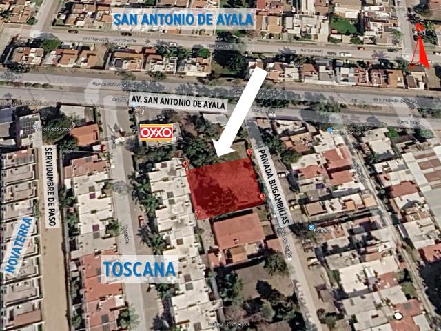 Terreno en venta zona de San Antonio de Ayala