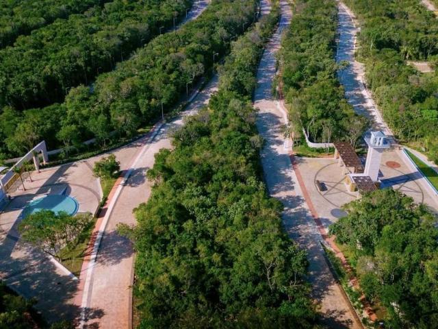 TERRENO EN VENTA 166 M2 LISTO PARA ESCRITURAR SENDEROS MAYAKOBA EN PLAYA DEL CARMEN