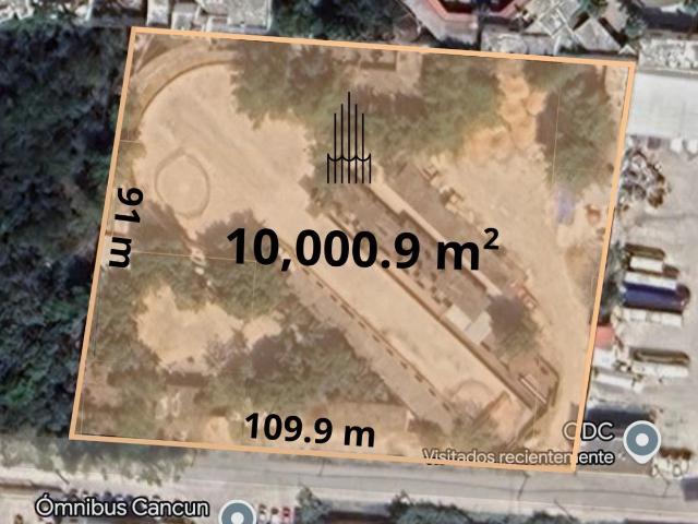 Terreno en Venta, 10,000 m2, MIXTO DE BARRIO, Av. Nazareth, Olivos Canc?n