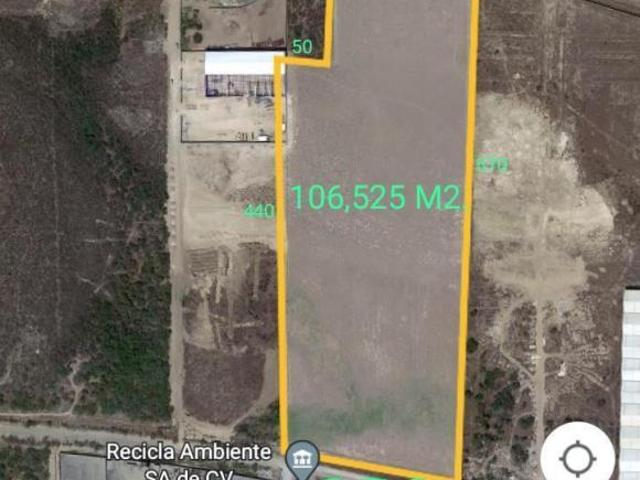 Terreno en venta 10.6 hectáreas Industrial Apodaca Nuevo León