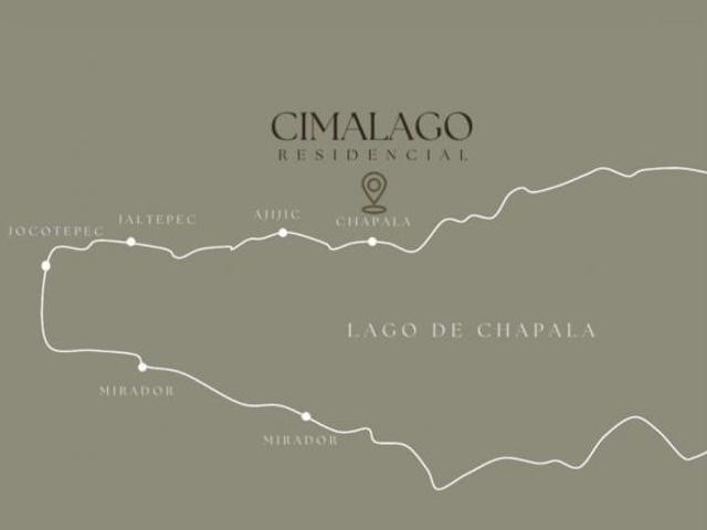 Terreno en Venta 1,882 m² en Chapala con Vista Panorámica al Lago | Cimalago