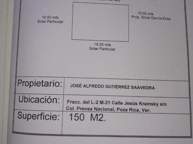 Terreno en venta
