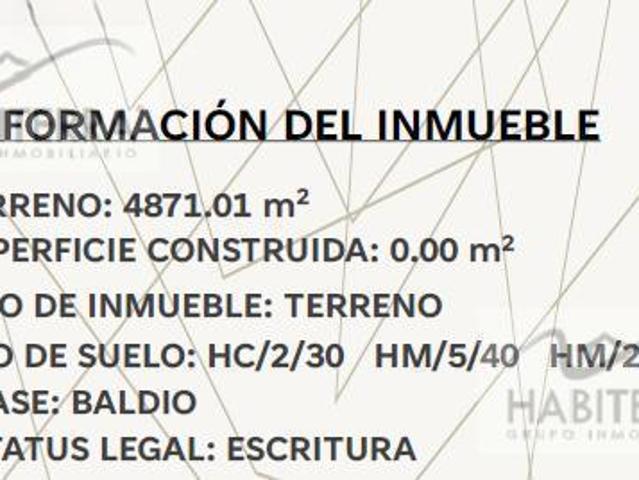 Terreno en venta