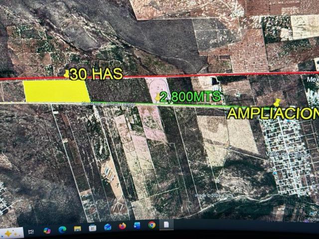 Terreno en venta 60 hect?reas Industrial salinas Victoria nuevo le?n