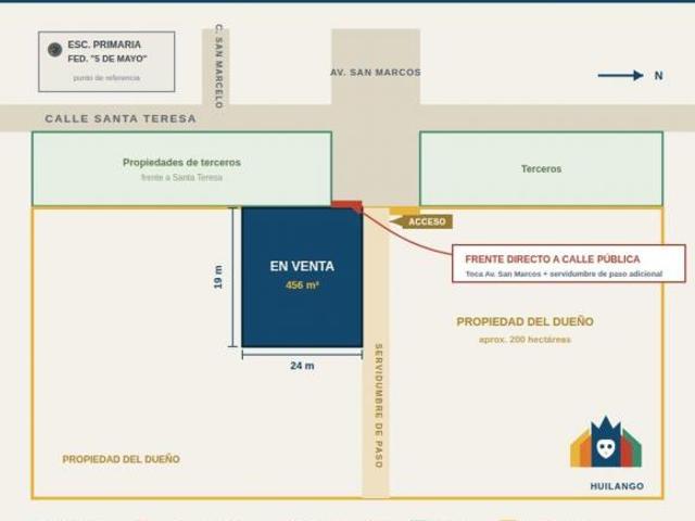 Terreno en venta 456 m2 en Colinas de San José, Córdoba