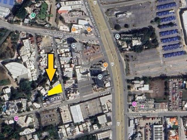 TERRENO EN VENTA 500 MTS2 COL. EL CHARRO TAMPICO, TAMPS