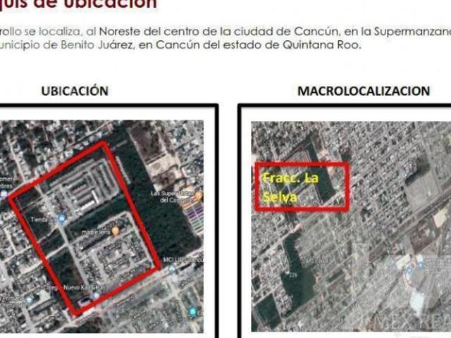 Terreno en Venta 64 Lotes, Fracc. la Selva Sm 225, Cancún Q. Roo, Escritura y Posesión, Solo Contado