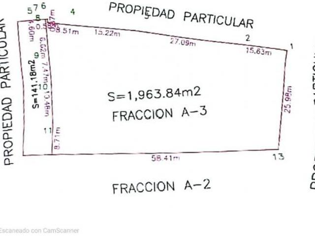 TERRENO EN VENTA