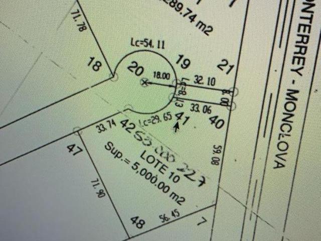 Terreno en venta 8299 metros Parque industrial El Carmen nuevo león