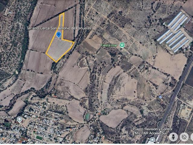 Terreno entre NISSAN II y Reten militar acceso sur de Ags