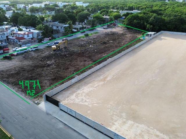 Terreno esquina en renta sobre av principal