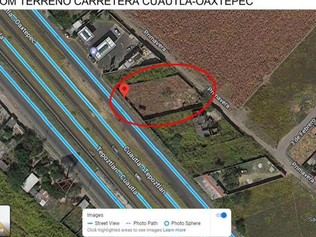 Terreno Estratégico sobre Carretera Cuautla Oaxtepec | Ideal Proyecto Comercial