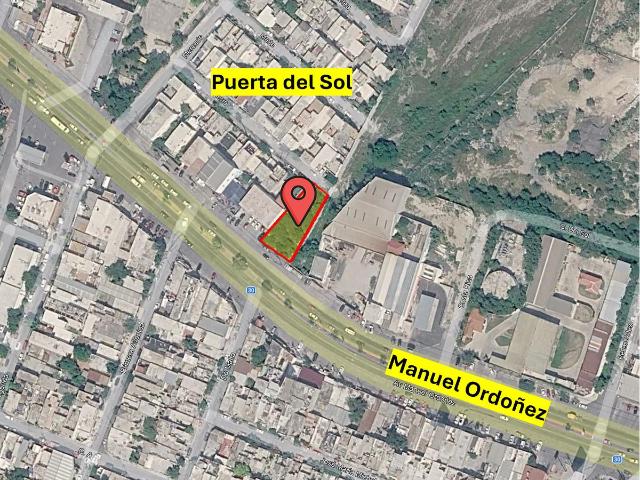 Terreno frenta avenida