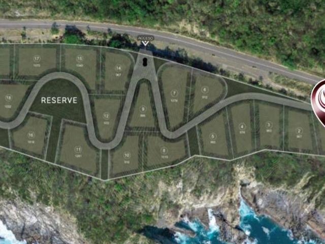Terreno frente al mar, ultra baja densidad, arquitectura de autor, venta, Sector Violín, Huatulco