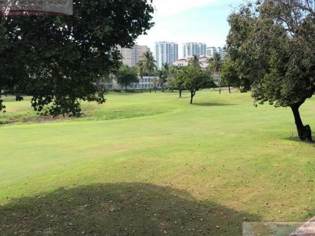 terreno frente golf mayan palace