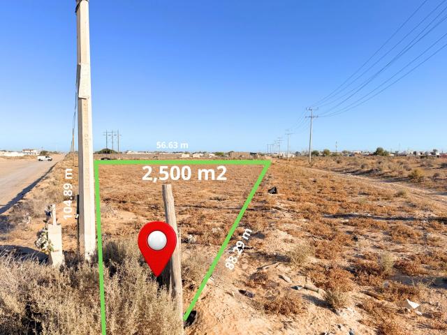 Terreno grande en VENTA a 1 cuadra de la Universidasd de Puerto Pe?asco
