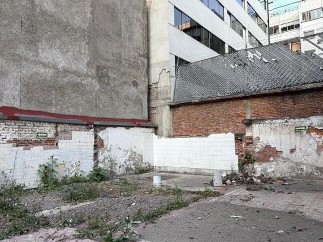 TERRENO H/4/30 PARA DESARROLLAR EN VENTA – COLONIA POLANCO, CALLE EMERSON CDMX