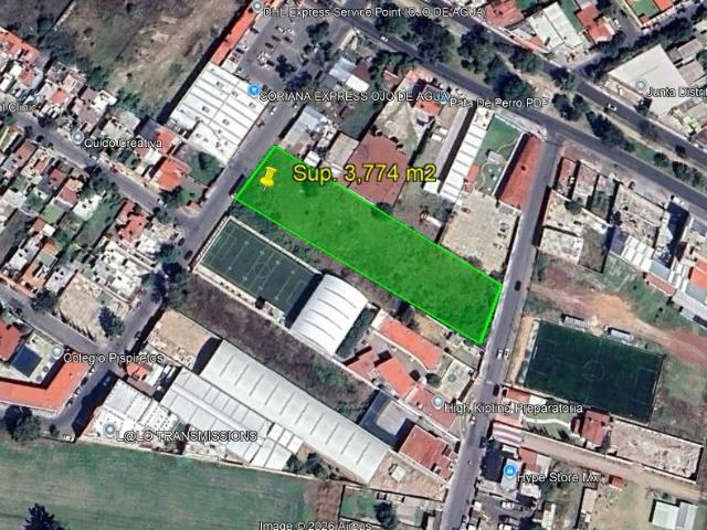 TERRENO HDA. OJO DE AGUA TEC?MAC Sup. 3,774 m2