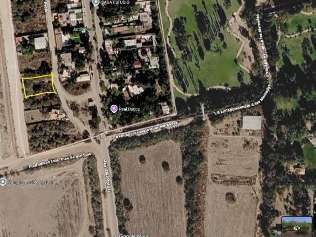 Terreno ideal para Casa en Real del Potosí